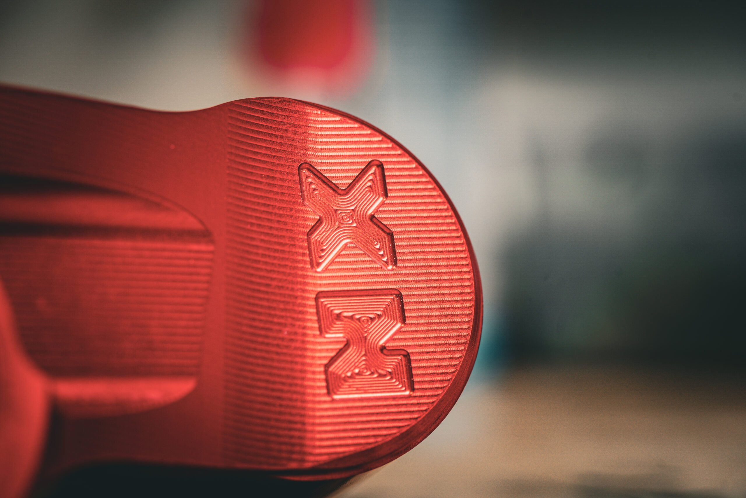 bright fork custom red color usd mtb next
